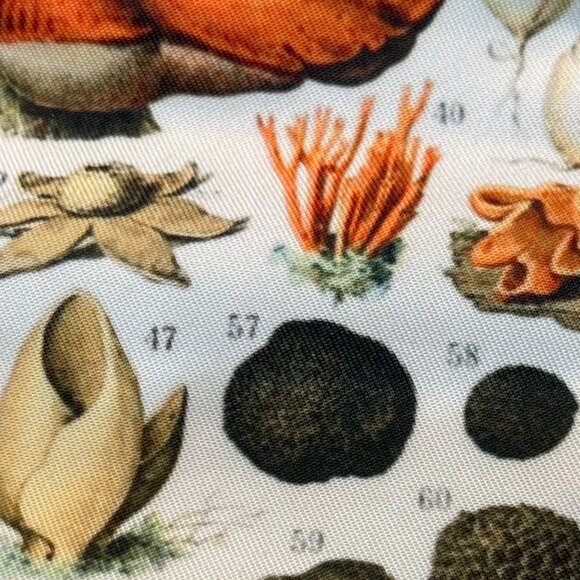 Classic Botanical Mushroom Oven Mitt and Pot Holder-NEW - Picture 4 of 14